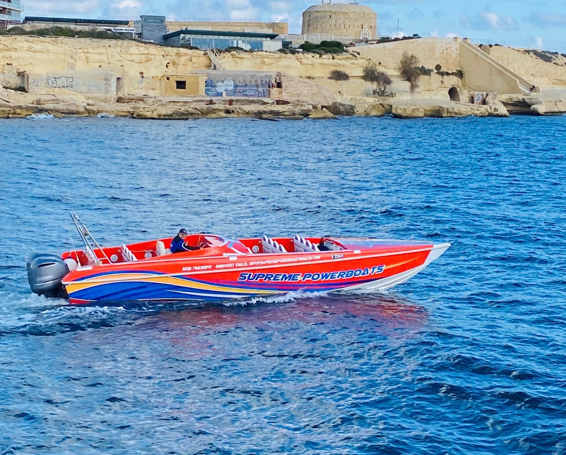 Comino and Blue Lagoon Powerboat Trip